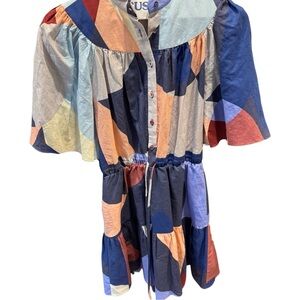 Gilner Farrar dress xs new never worn geometric pattern